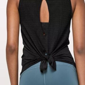 90 degrees by reflex black cropped top with open tie back